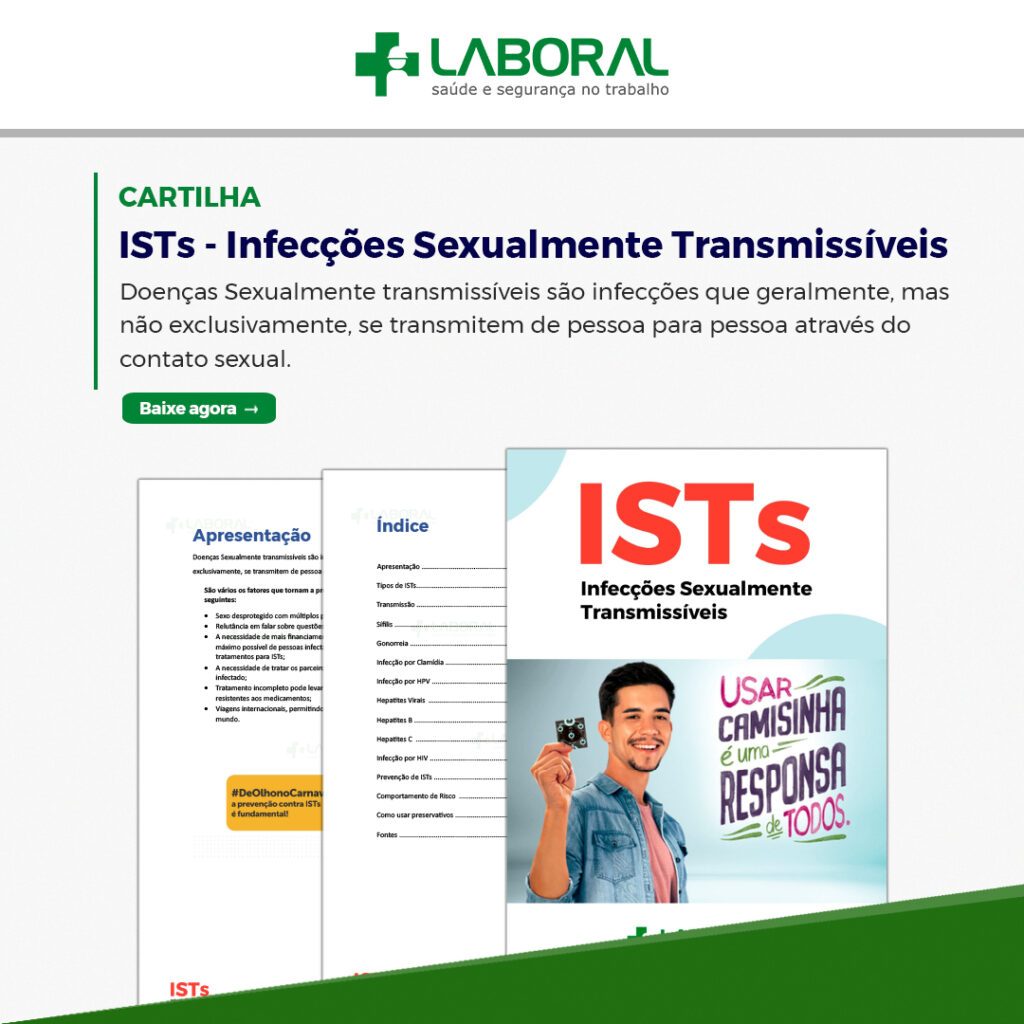 Cartilha – ISTs – Infecções Sexualmente Transmissíveis